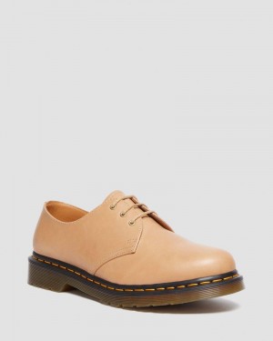 Dr Martens 1461 Carrara Leather Oxford Shoes (Carrara) Shoes Beige | RM84-C1FS